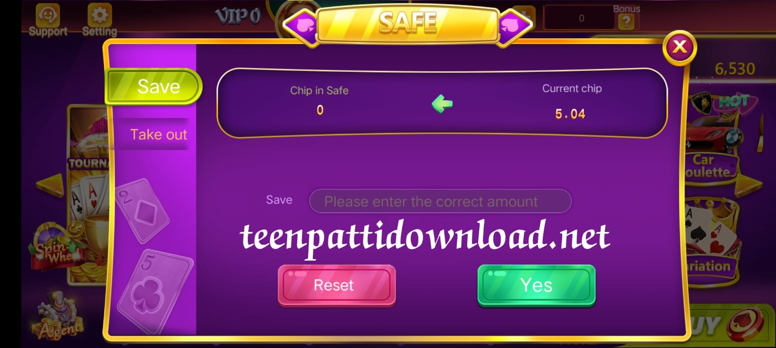 Teen Patti Live App Safe Button Program